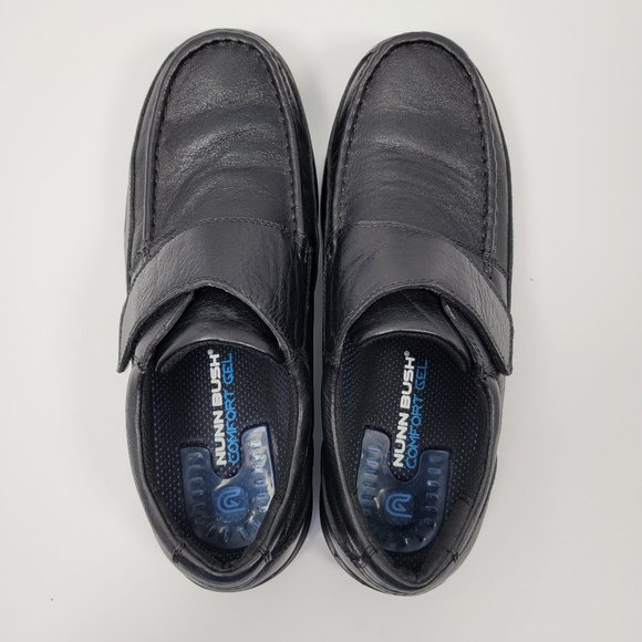 Nunn Bush Men's Black Matthew Moc Toe Monk Strap Shoes 84535-001 US Size 11M - Picture 5 of 8